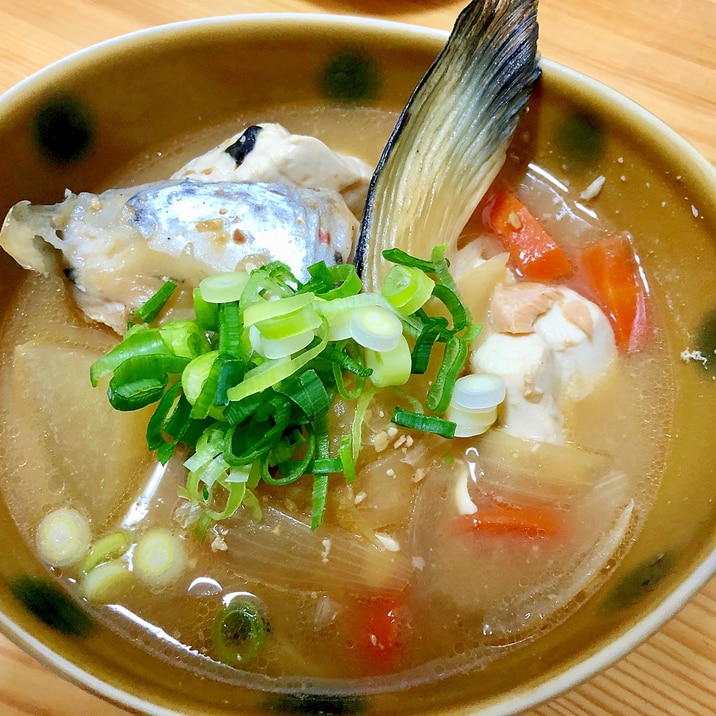 鮭のあらのお味噌汁 レシピ 作り方 By きのこのみみ 楽天レシピ 鮭のあらのお味噌汁 レシピ 作り方 By きのこのみみ 楽天レシピ